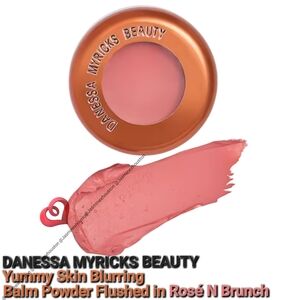 🎉2•$13/3•$18🎉 DANESSA MYRICKS Yummy Skin Blurring Balm Powder Rosé N Brunch